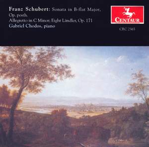 Schubert: Piano Sonata No. 21, 12 Deutsche Ländler Product Image