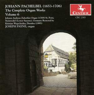 Pachelbel: Complete Organ Music, Vol. 6