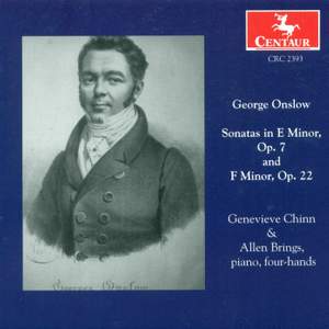 Georges Onslow: Sonatas for Piano 4 Hands Nos. 1 and 2