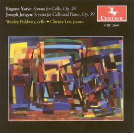 Ysaye: Cello Sonata, Op. 28