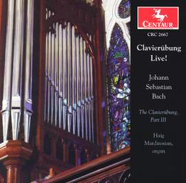 JS Bach: Clavierübung, Part III