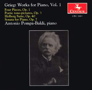 Grieg: Works for Piano, Vol. 1