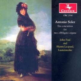 Soler, A: Concertos (6) for two organs
