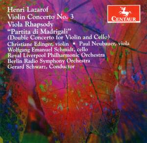 Henri Lazarof: Concertante Works for Strings