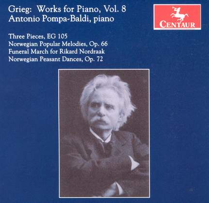 Grieg: Works for Piano, Vol. 8