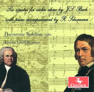 JS Bach Violin Sonatas with Piano Accompaniment by Schumann