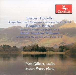 Howells, Britten & Vaughan Williams: Music for Violin