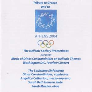 Music of Dinos Constantinides on Hellenic Themes