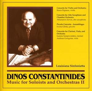 Constantinides: Music for Soloists and Orchestras, Vol. 2