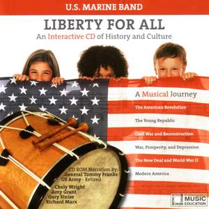 United States Marine Band: Liberty for All - An Interactive CD of History and Culture