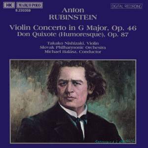 Rubinstein: Violin Concerto, Op. 46 & Don Quixote, Op. 87 Product Image