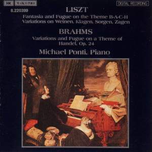 Brahms Liszt Handel Bach Variations Marco Polo 8220399 Cd Or Download Presto Classical