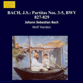 JS Bach: Partitas Nos. 3 - 5, BWV 827-829