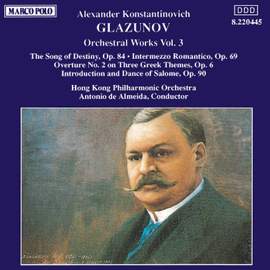 Glazunov: Orchestral Works, Vol. 3