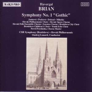 Brian: Symphony No. 1 'Gothic'