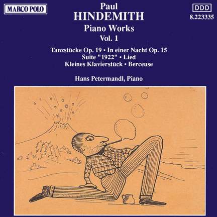 Hindemith: Piano Works, Vol. 1
