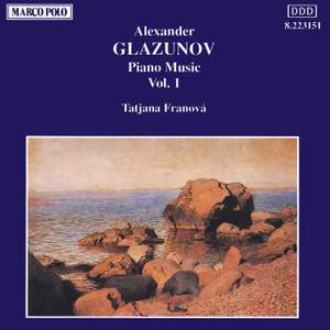 Glazunov: Piano Music, Vol. 1