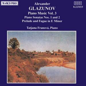 Glazunov: Piano Music, Vol. 3