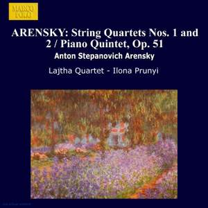 Arensky: Chamber Works