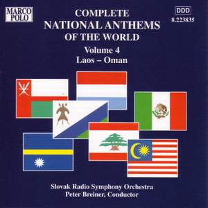 Complete National Anthems of the World, Vol. 4: Laos - Oman