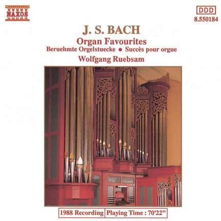 JS Bach: Organ Favourites