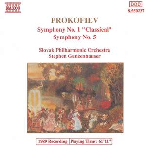 Prokofiev: Symphony No. 1, 'Classical' & Symphony No. 5