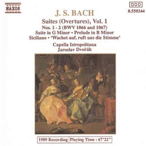 JS Bach: Orchestral Suites Nos. 1 and 2, BWV 1066-1067