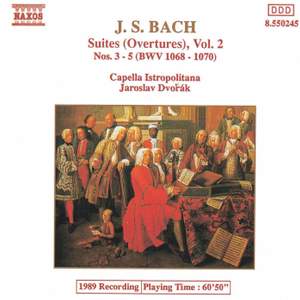 JS Bach: Orchestral Suites Nos. 3-5, BWV 1068-1070
