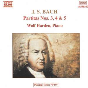 JS Bach: Partitas Nos. 3-5, Bwv 827-829
