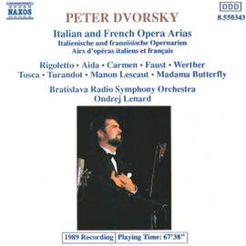 Peter Dvorsky Operatic Recital