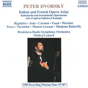Peter Dvorsky Operatic Recital
