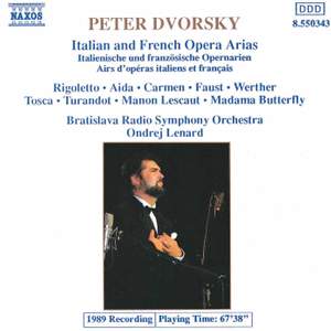 Peter Dvorsky Operatic Recital