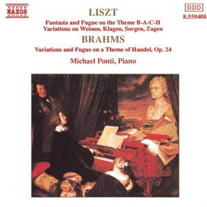 Liszt & Brahms: Piano Variations
