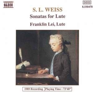 Silvius Leopold Weiss: Lute Sonatas Nos. 12 and 39