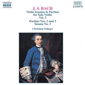 JS Bach: Violin Sonatas and Partitas, Vol. 2