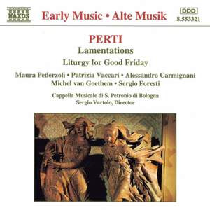 Perti: Lamentations & Liturgy for Good Friday