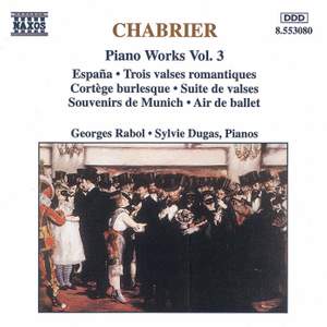 Chabrier: Piano Works, Vol. 3