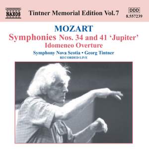 Mozart: Symphonies Nos. 34 and 41