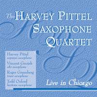 The Harvey Pittel Saxophone Quartet Live in Chicago