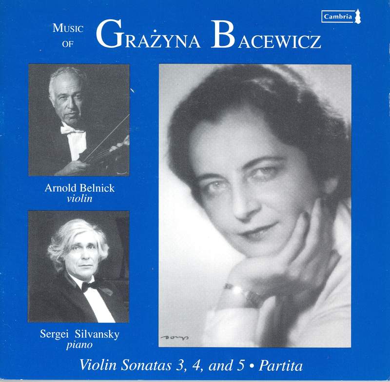 Graznya Bacewicz - Polish Capriccio - Chandos: CHAN10250