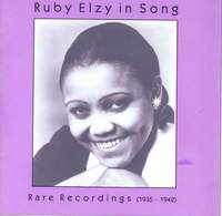 Vocal Recital: Elzy, Ruby - GERSHWIN, G. / JOHNSON, H. / BLAND, J. / FOSTER, S. / FLOTOW, F. von / BOHM, K. / MOZART, W.A. / WAGNER, R. (1935-1942)