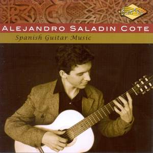 Guitar Recital: Cote, Alejandro Saladin - TURINA, J. / TARREGA, F. / ALBENIZ, I. / PUJOL, E. / LLOBET SOLES, M.
