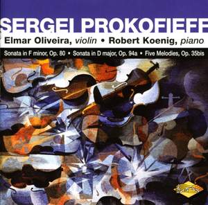 Prokofiev: Violin Sonatas Nos. 1 & 2, 5 Melodies