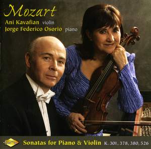 Mozart: Violin Sonatas, K301, K378, K380 & K526