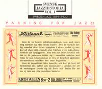 Swedish Jazz History, Vol. 1 (1899-1930)