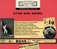 Swedish Jazz History, Vol. 3 (1937-1939)