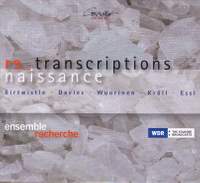 renaissance transcriptions