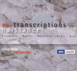 renaissance transcriptions