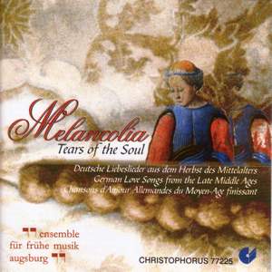 Vocal Music (German Love Songs from the Late Middle Ages) (Augsburg Early Music Ensemble)