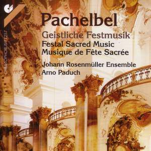 Johann Pachelbel: Geistliche Festmusik